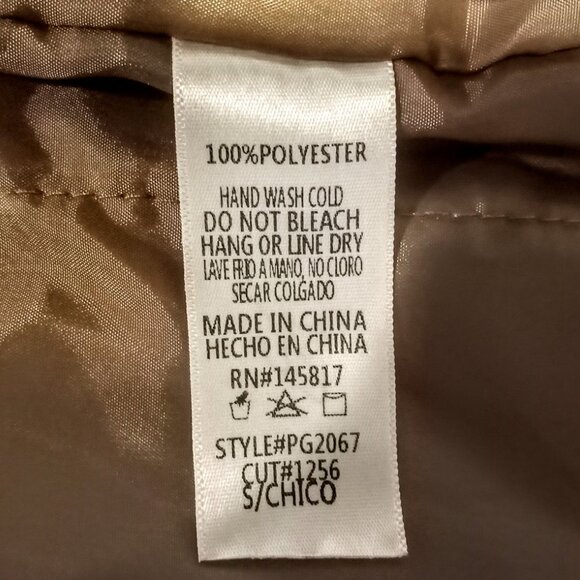 Akira Chicago Black Zip Front Vest - Picture 6 of 6